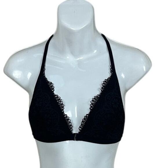 Victoria's Secret Black Lace Bralette size Small - Picture 2 of 8